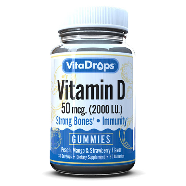 WINDMILL VITAMIN D VITADROPS ADULT 60 GUMMIES