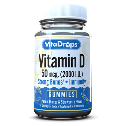 WINDMILL VITAMIN D VITADROPS ADULT 60 GUMMIES