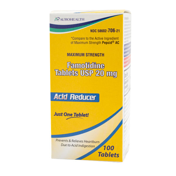 FAMOTIDINE 20MG 100