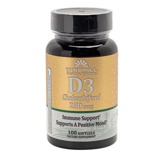 VITAMIN D3 250MCG 100
