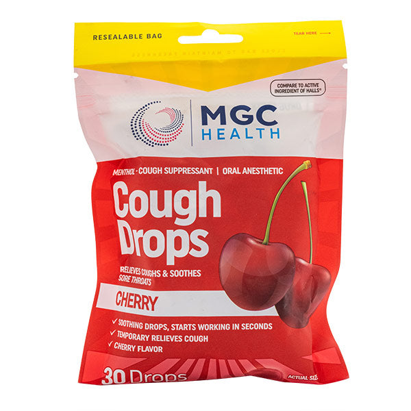 COUGH DROPS CHERRY 30