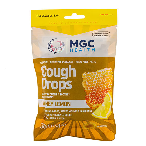 COUGH DROPS HONEY LEMON 30