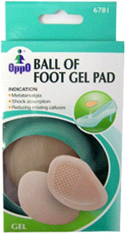 Oppo Gel Ball Of Foot Pads, 6781 - 1 Pair