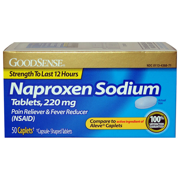NAPROXEN SODIUM 220MG 50