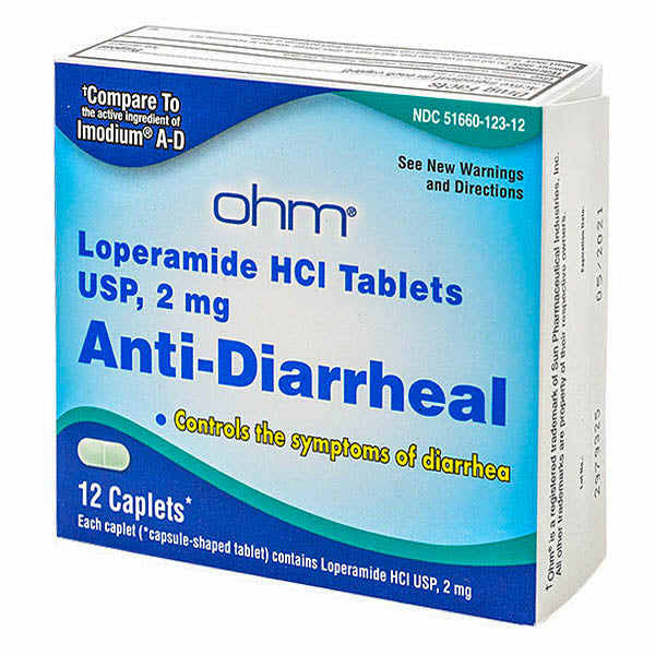 LOPERAMIDE 2MG 12