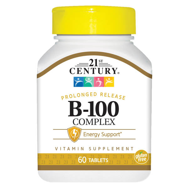 21ST CENTURY Vitamin B-100 BALANCED 60 CAPLET