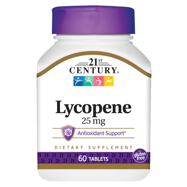 21ST CENTURY LYCOPENE  25MG 60 TABLET