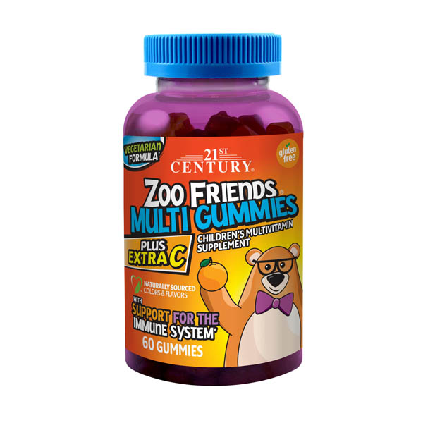 ZOO FRIENDS MULTI+EXTRA VIT C 60