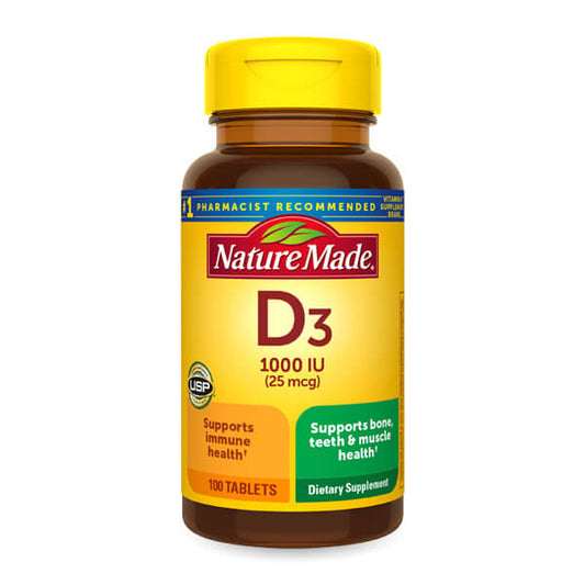 VITAMIN D3 1000IU / 25MCG 100
