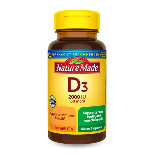 VITAMIN D3 2000IU / 50MCG 100