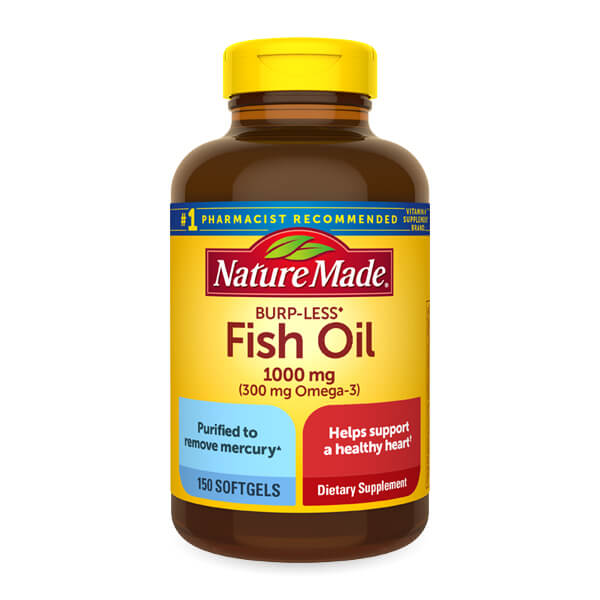 FISH OIL 1000MG BURP-LESS 150