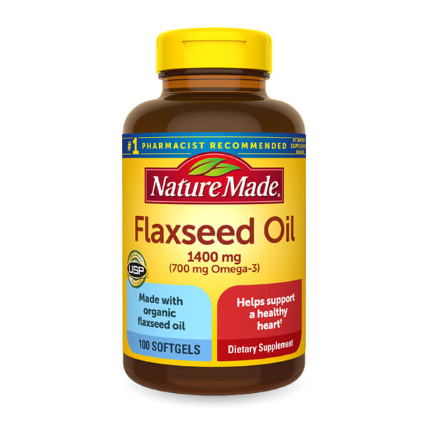 FLAXSEED OIL 1400MG 100