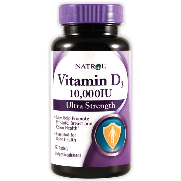 Natrol Vitamins amin D 3 10000 Iu