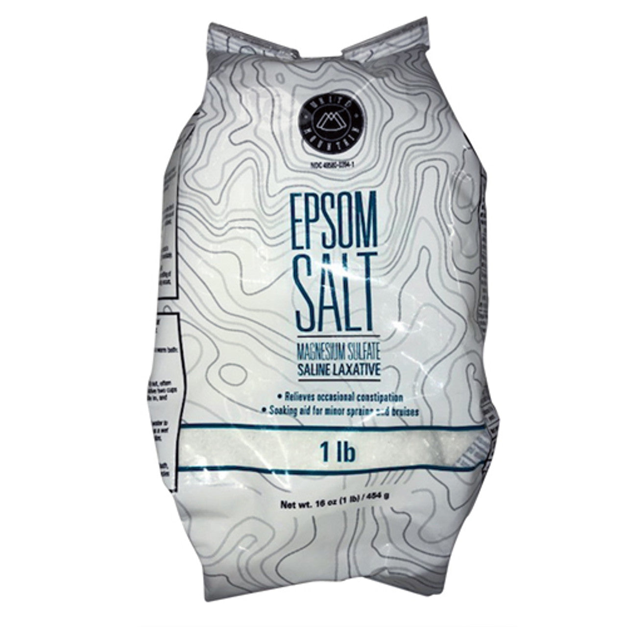 White Mountain Epsom Salt Carton, 16 oz