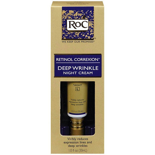 RoC Retinol Correxion Deep Wrinkle Night Cream Tube 1 oz.