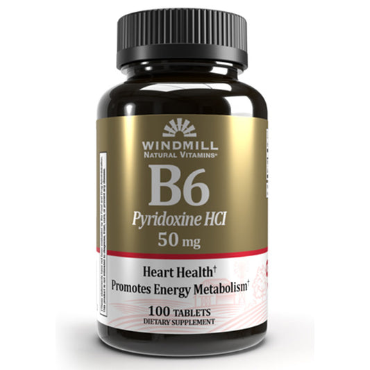 WINDMILL Vitamin B-6 50MG 100 TABLET