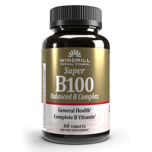 WINDMILL Vitamin SUPER B-100(BALANC B COMP) 60 TABLET
