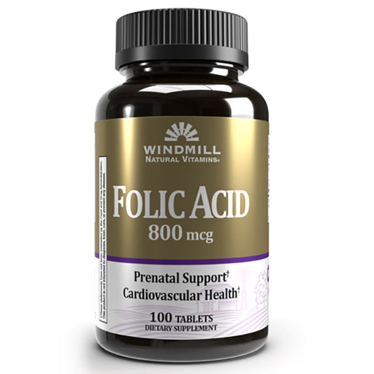 WINDMILL FOLIC ACID 800 MCG 100 TABLET