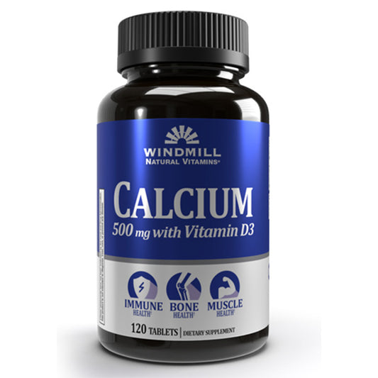 WINDMILL OYSTER SHELL CAL W/Vitamin D 500MG 120 TABLET