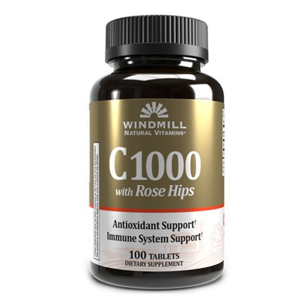 VIT C-1000MG W/ROSE HIPS