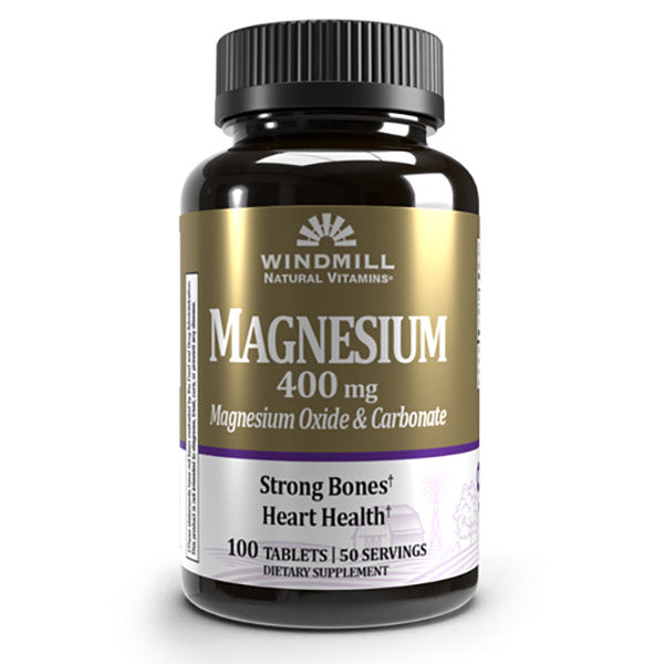 MAGNESIUM OXIDE 400MG 100