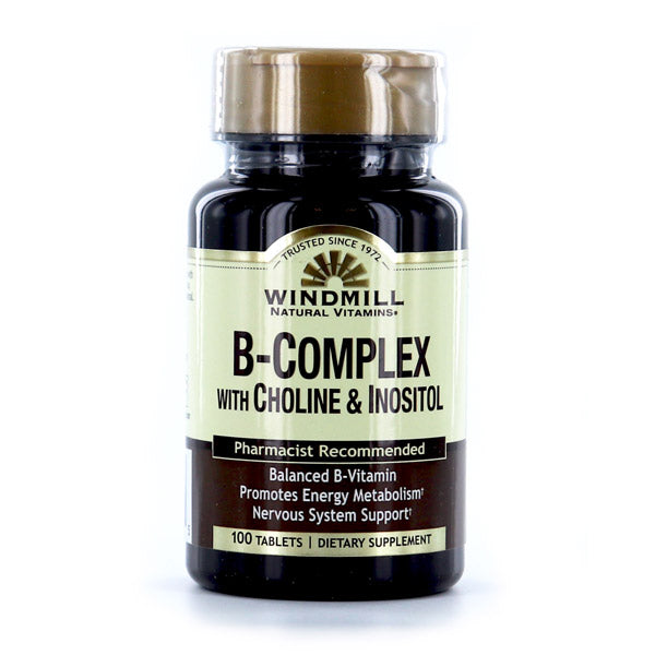 VIT B-COMP W/CHOLINE &INOSITOL 100