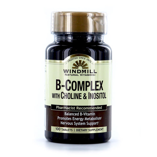 VIT B-COMP W/CHOLINE &INOSITOL 100