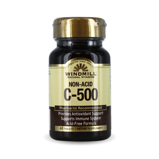 WINDMILL Vitamin C-500MG NON-ACID 60 TABLET