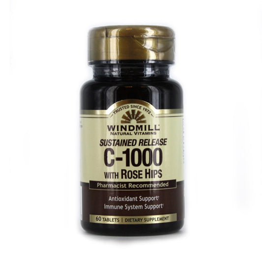 VIT C-1000MG W/ROSE HIPS SR