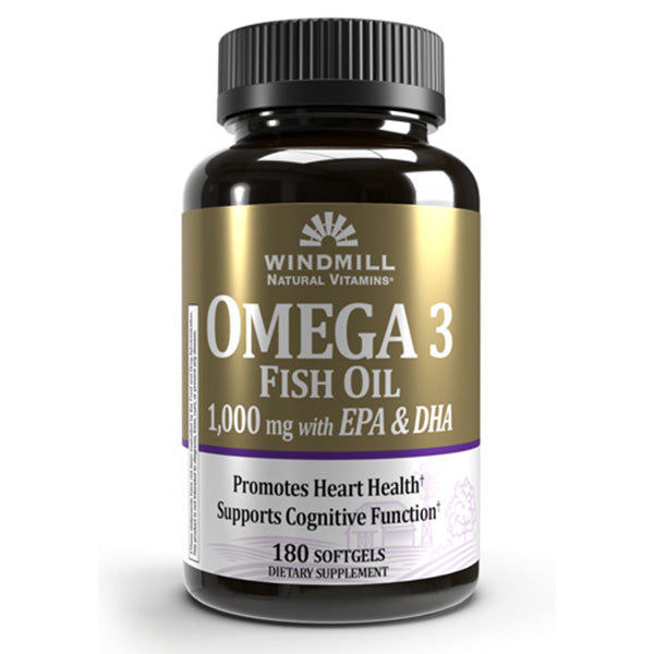 OMEGA 3 EPA&DHA FISHOIL 1000MG 180