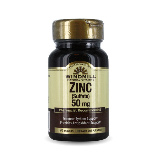 ZINC SULFATE 50MG 90