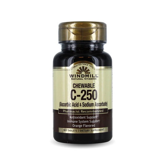 WINDMILL Vitamin C 250MG CHEW TANGERINE 60 TABLET