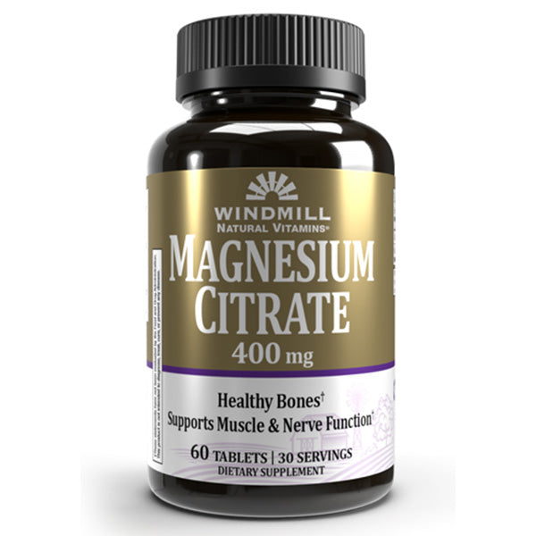 MAGNESIUM CITRATE 400MG 60