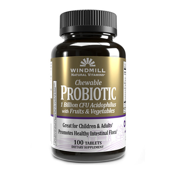 PROBIOTIC CHEWABLE 1B CFU 100