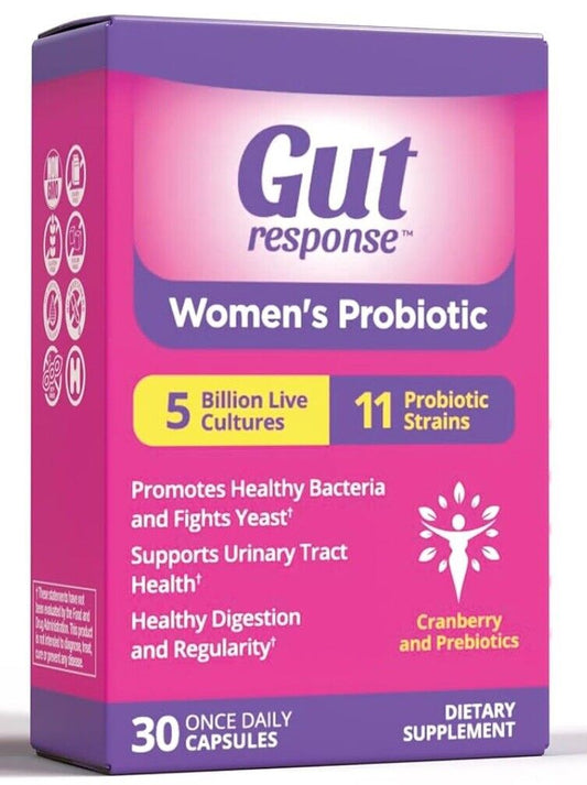 Gut Response Women Probiotic 30 One Daily Capsules