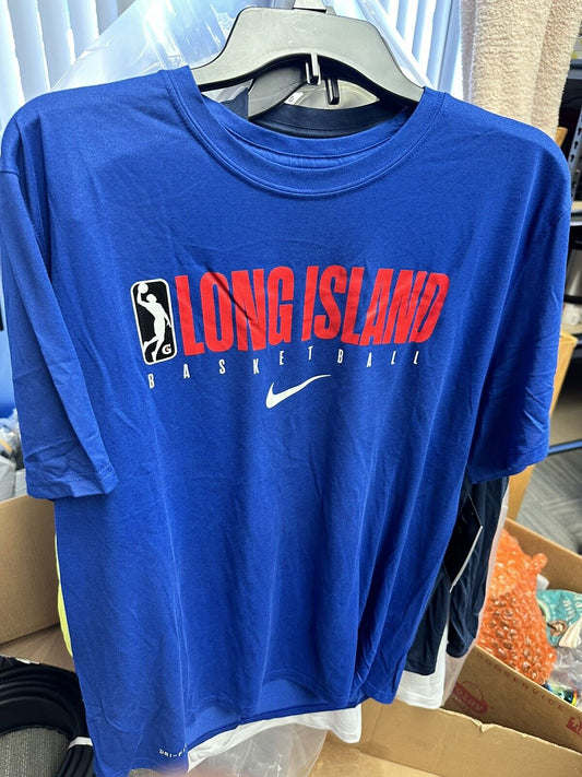 Long Island Nets Team Issued Nike G-League NBA Practice L/S Shooting Shirt XL