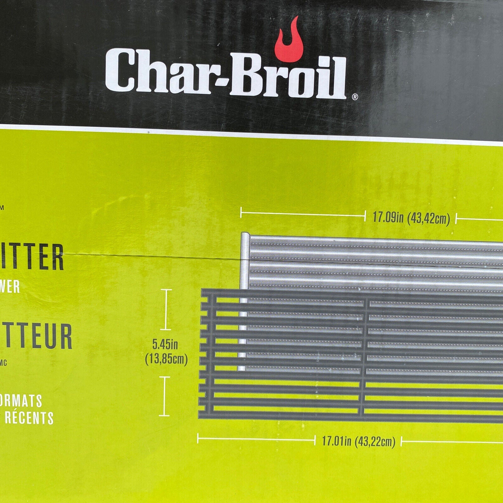 Char-Broil 7527 Tru-Infrared Cooking Grate & Emitter 3297527R04 (1215 and Later)