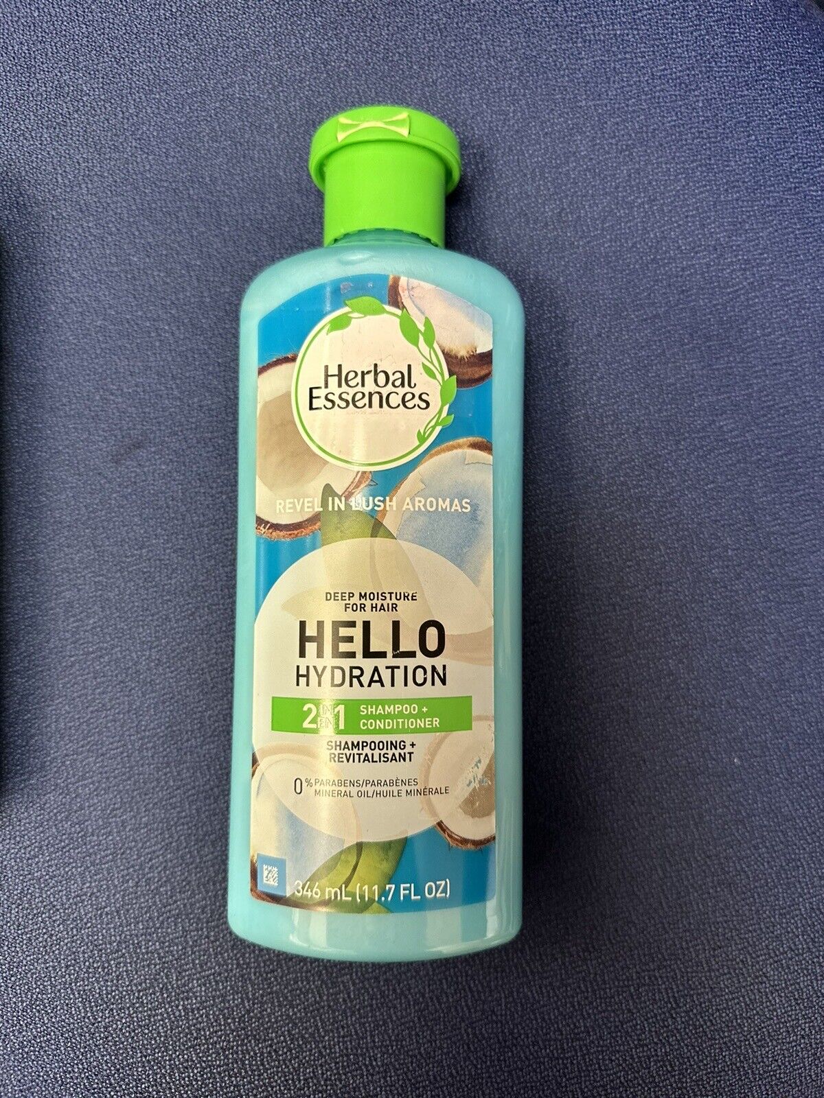Herbal Essences Hello Hydration Shampoo And Body Wash 11.70 Oz New Deep Moisture
