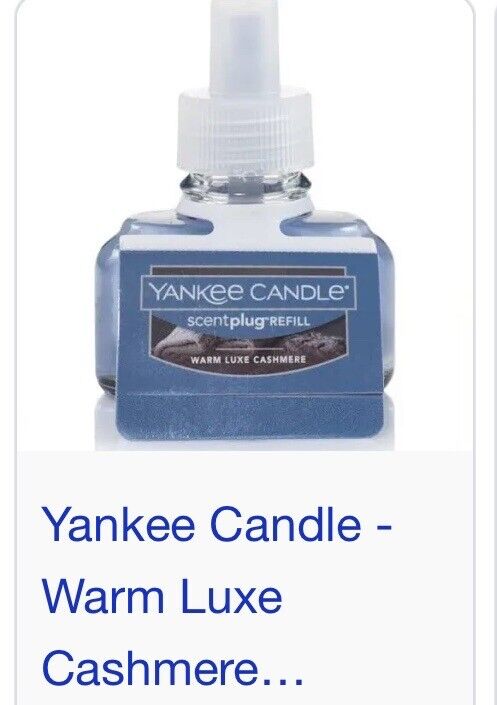 Yankee Candle WARM LUXE CASHMERE Scent Plug In