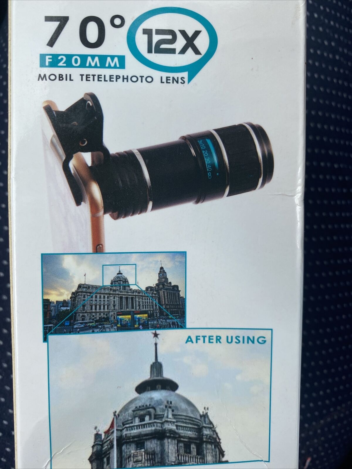 70 F20mm 12X Mobile Tetelphoto Lens