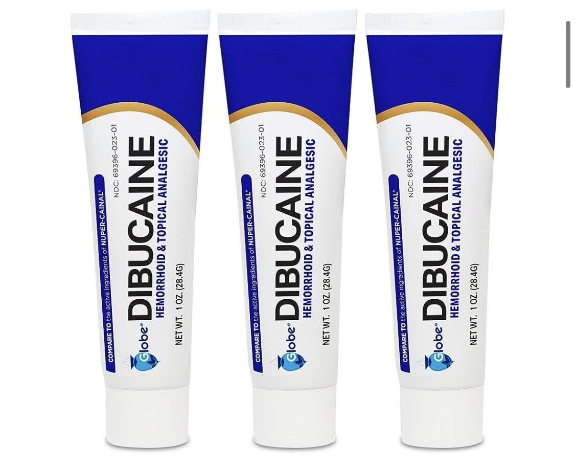 Dibucaine 1% Hemorrhoid Treatment Ointment - 1 Oz Rapid Numbing Relief...