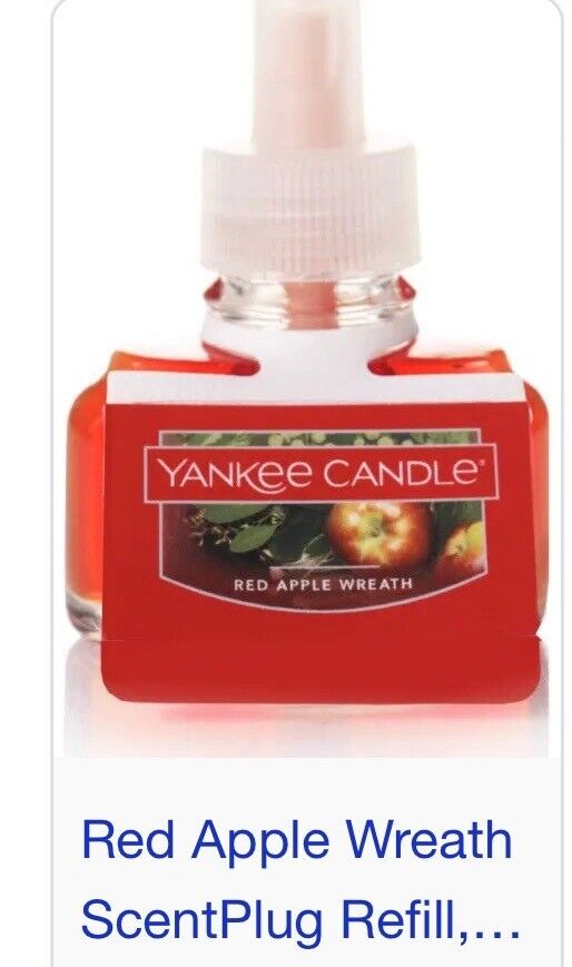 Yankee Candle Scentplug Refills Red Apple Wreath Electric Home Fragrance Unit Re