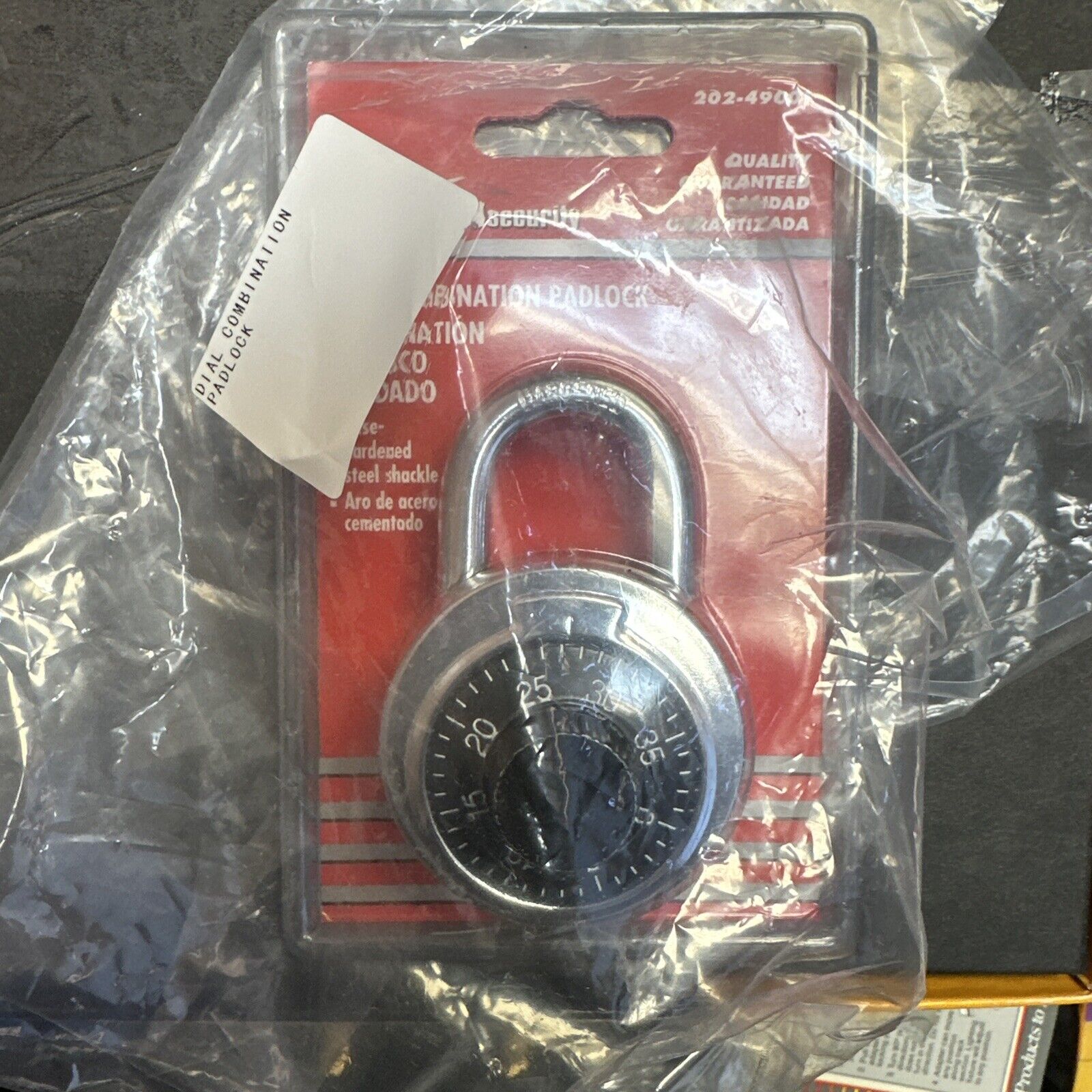 Dial Combination Lock Mountain Security 122-49001 School Locker Gym, Blue