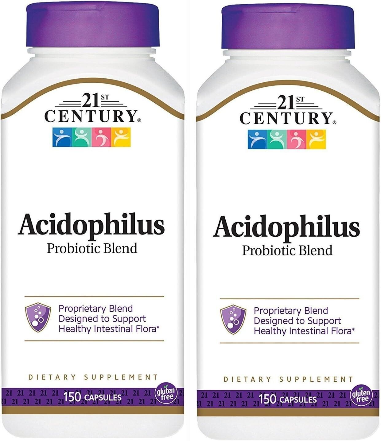 21st Century High Potency Acidophilus Probiotic Blend Capsules 150ct (12 Pack)