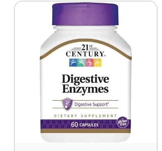 21st Century Digestive Enzymes 60 Caps. 2 Pack