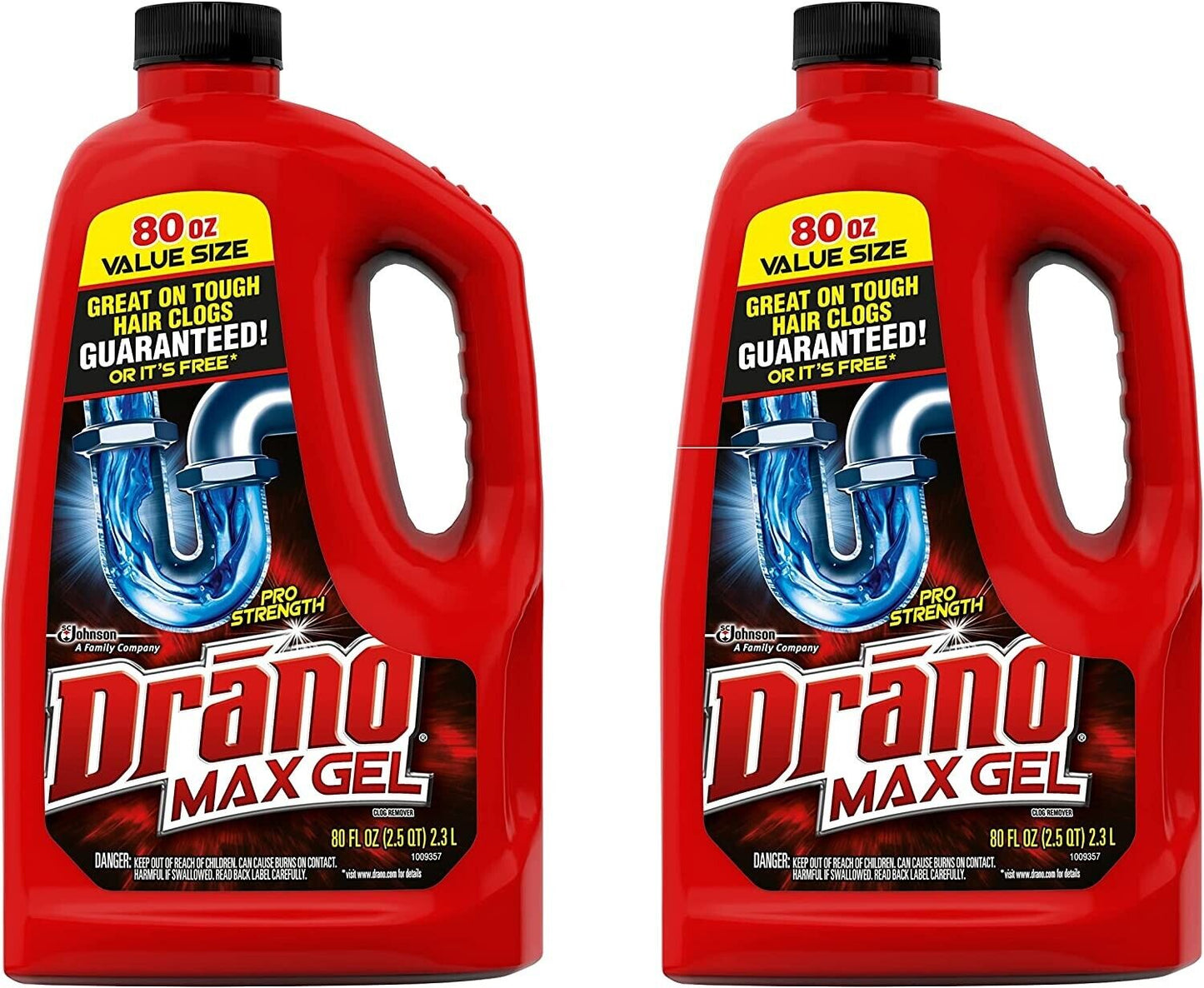 Drano Max Clog Remover 80 fl. oz. - Pack of 2