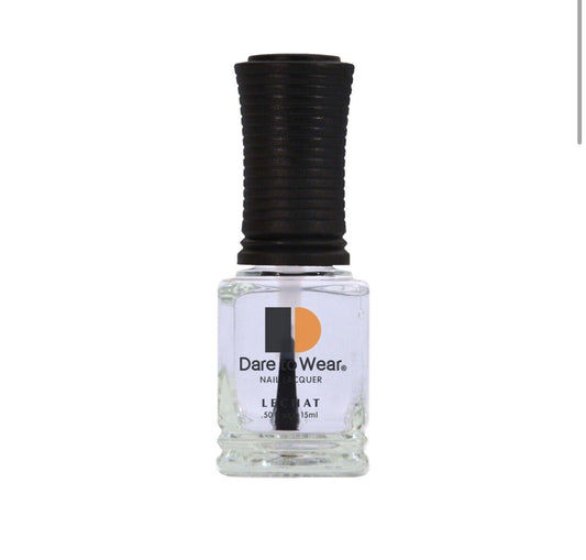 LeChat Dare To Wear Nail Lacquer Top Coat - .5 oz - DWT01. 2 Pack