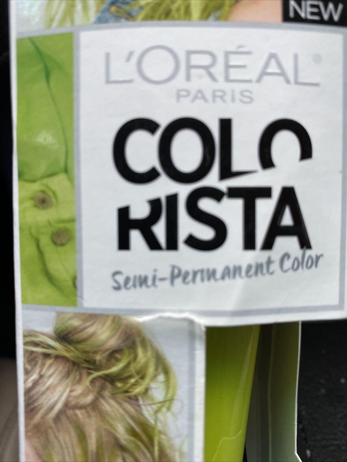 3-LOREAL COLORISTA COLO RISTA SEMI PERMANENT HAIR COLOR 800 LIME GREEN