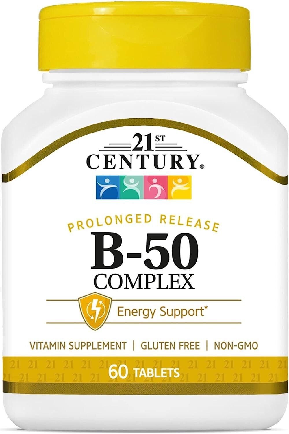 21st Century B 50 Complex Prolonged Release Tablets, 60 Count