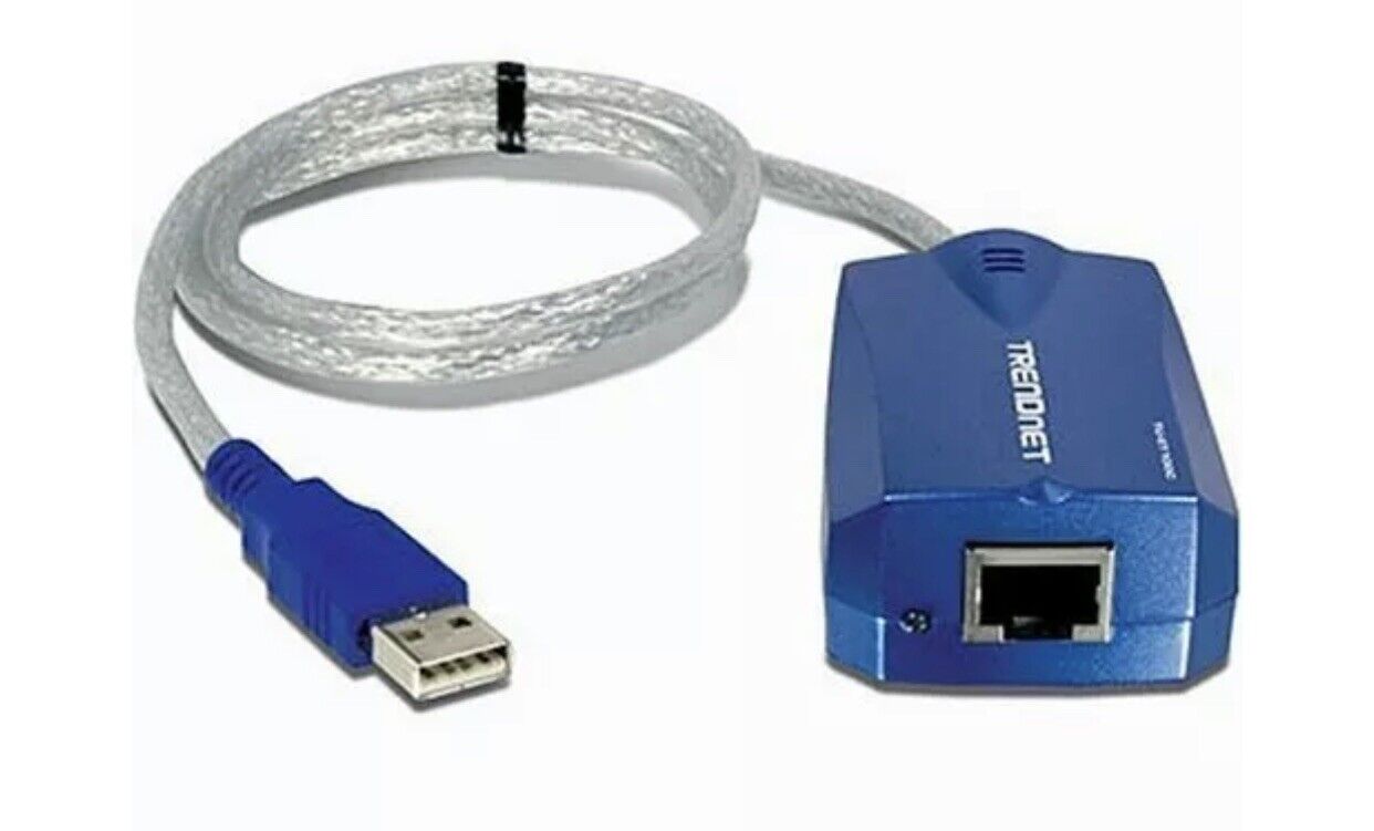 TRENDnet TU-ET100C USB to 10/100Mbps Fast Ethernet Adapter.  Brand new sealed